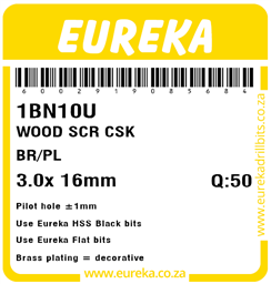 1BN10 - Wood Screw -1BN10_Label_T
